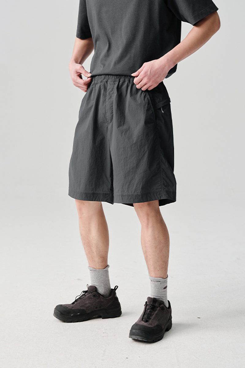 MICROFT軽量撥水ショートパンツNLBLADK002