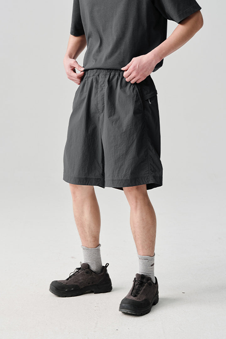MICROFT軽量撥水ショートパンツNLBLADK002