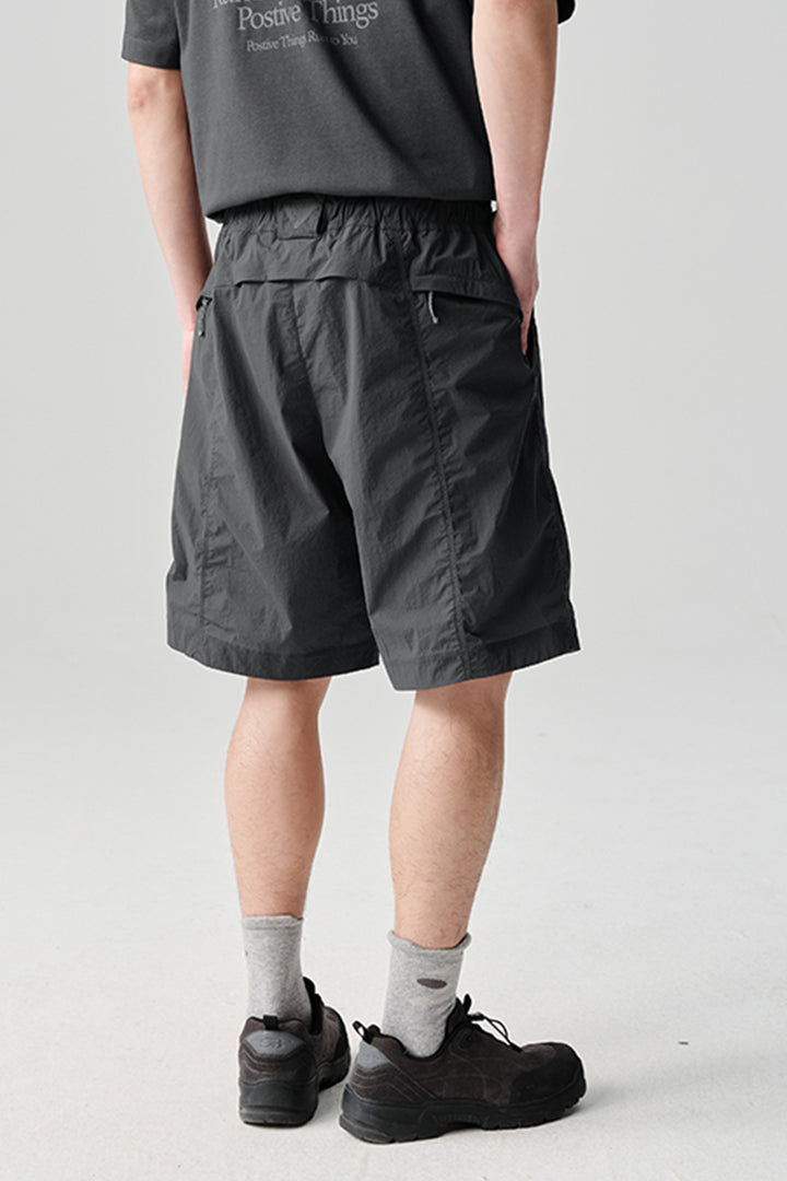 MICROFT軽量撥水ショートパンツNLBLADK002