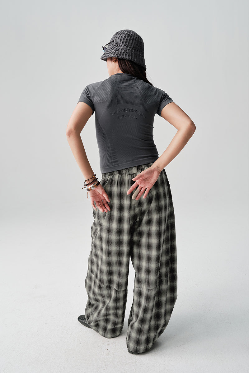 シームレス一体編み半袖TシャツウィメンズNLBLDTX014