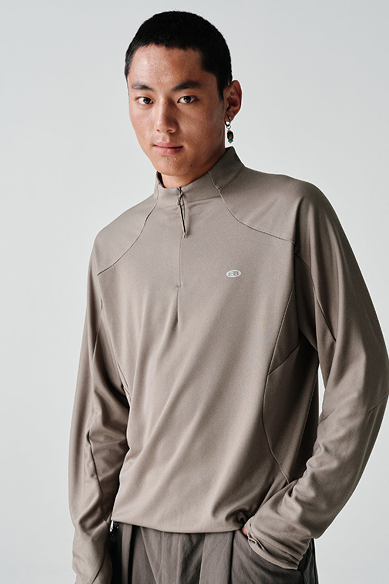 POWERDRYハーフジップ速乾トレーナーNLBLCPL001