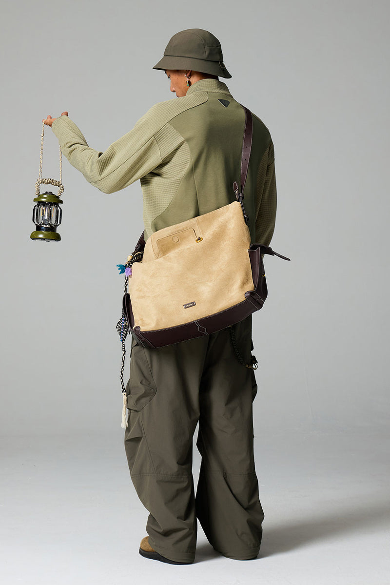 ウールチェックカラーブロックジャケット25BLJK025