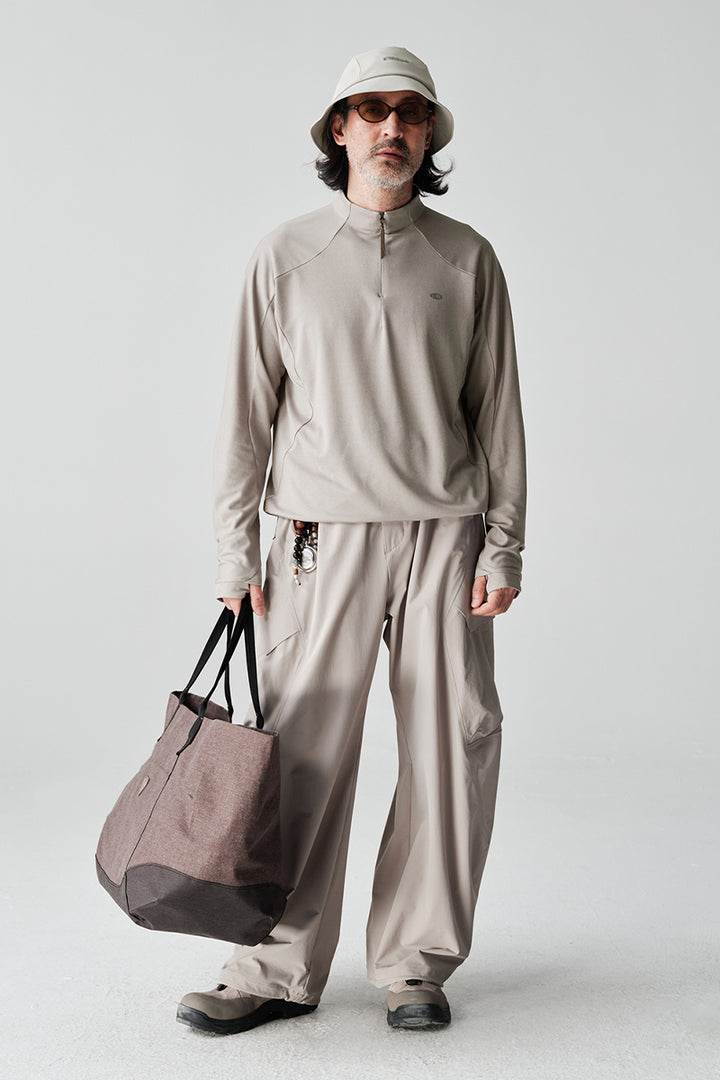 POWERDRYハーフジップ速乾トレーナーNLBLCPL001