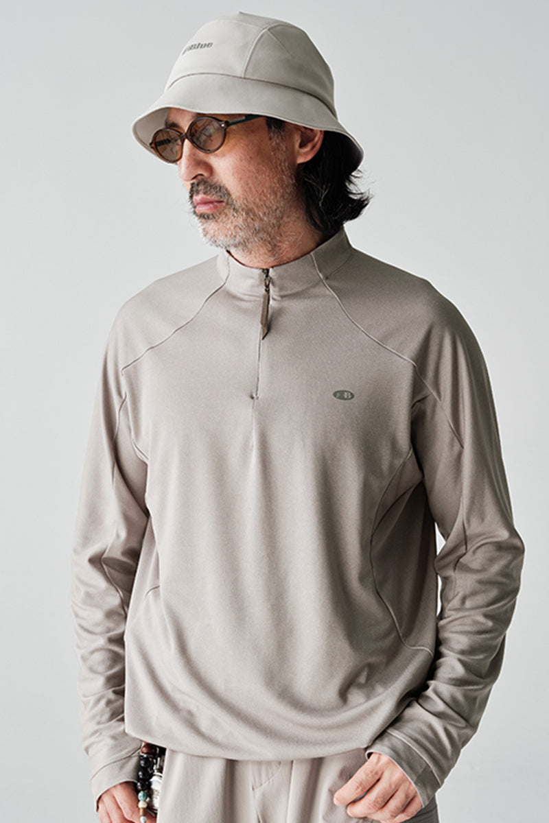 POWERDRYハーフジップ速乾トレーナーNLBLCPL001