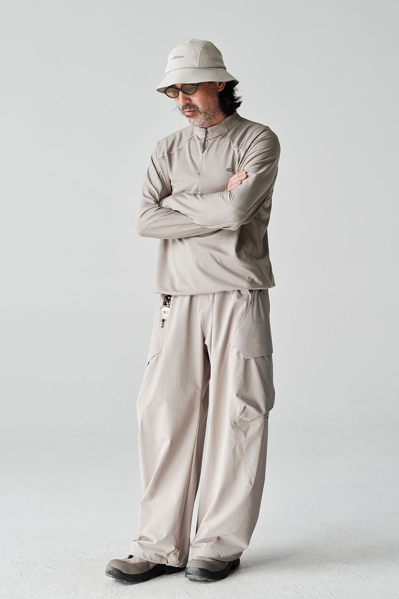 POWERDRYハーフジップ速乾トレーナーNLBLCPL001