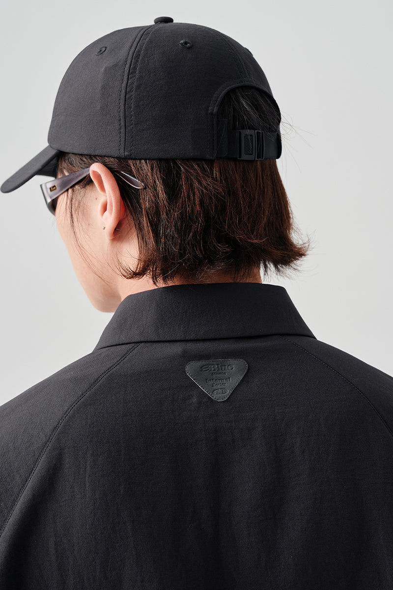 MICROFT撥水反射プリントロゴ キャップNLBLAML003