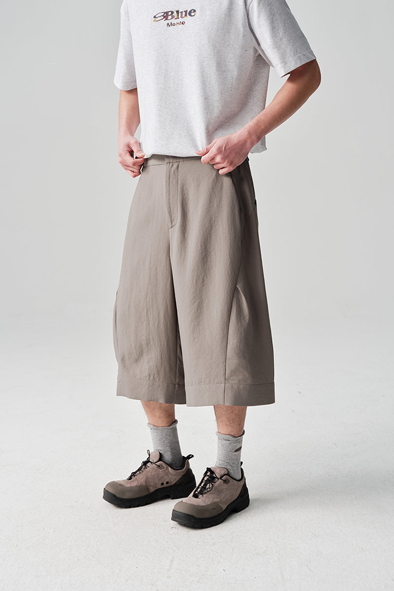 MICROFTオーバーサイズクロップドパンツNLBLADK003