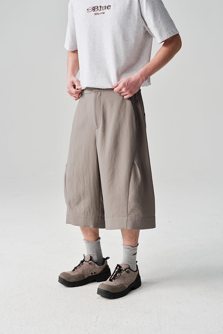 MICROFTオーバーサイズクロップドパンツNLBLADK003