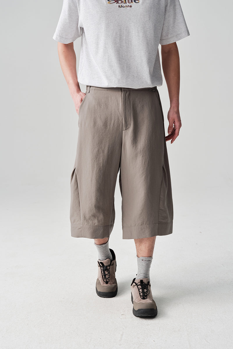 MICROFTオーバーサイズクロップドパンツNLBLADK003