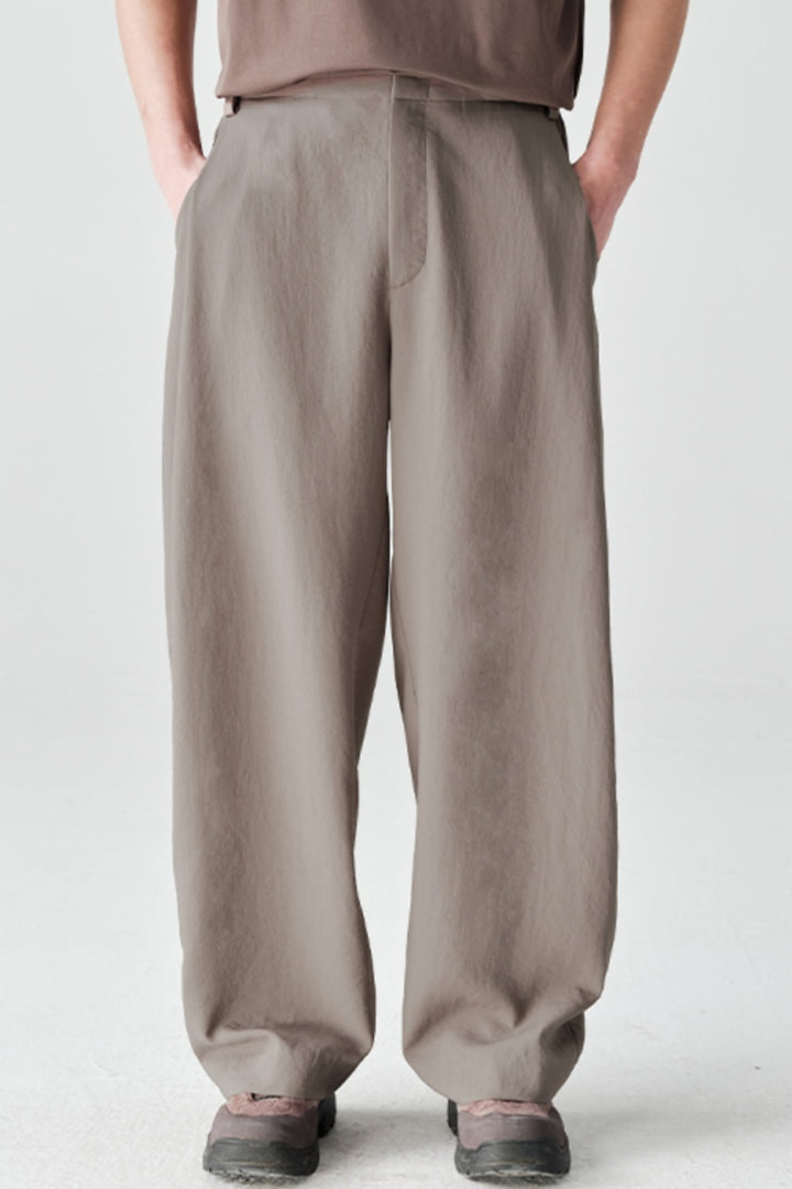 MICROFT撥水ワイドバルーンパンツNLBLACK001