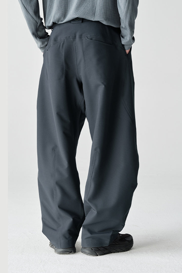 撥水裏起毛ソフトシェルパンツ26BLCK001