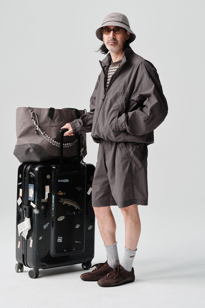 MICROFTスタンドカラー撥水シャツジャケットNLBLBJK003