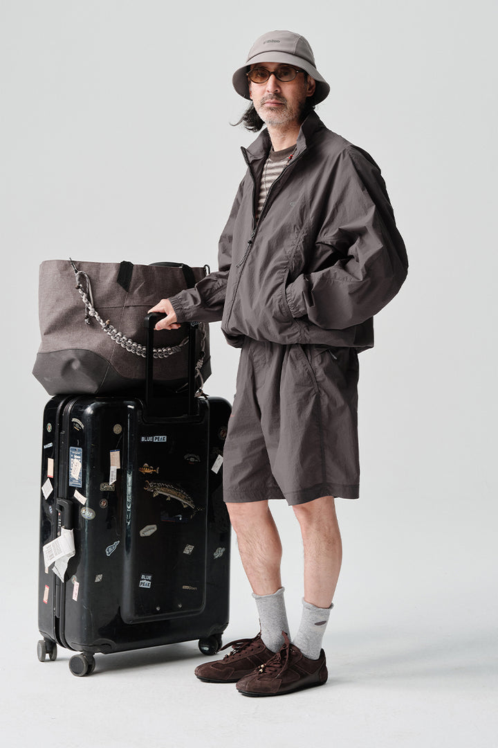 MICROFTスタンドカラー撥水シャツジャケットNLBLBJK003