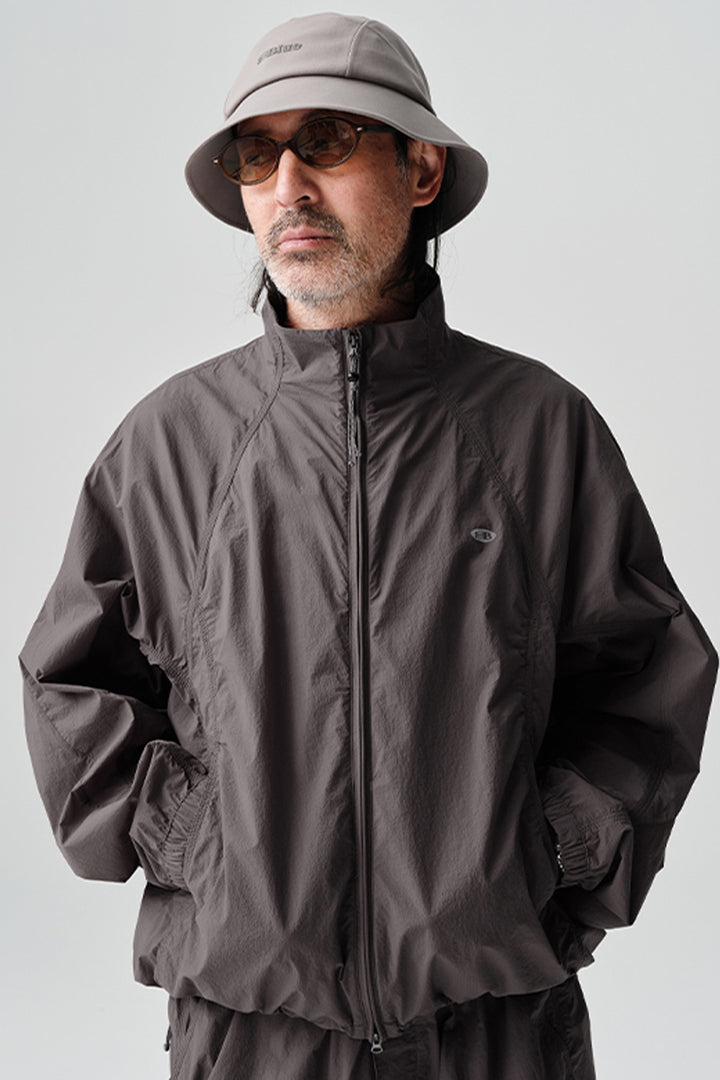 MICROFTスタンドカラー撥水シャツジャケットNLBLBJK003