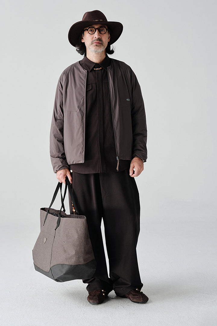 OCTA裏起毛撥水Vネックジャケット25BLJK030