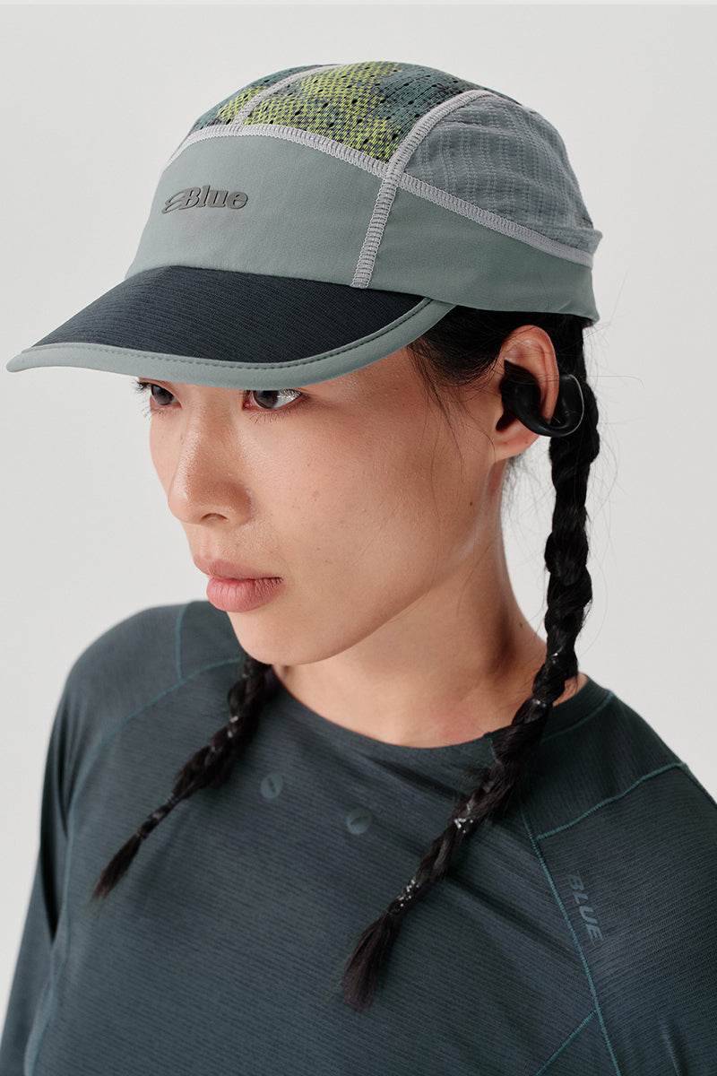 軽量通気バイカラーキャップNLBLAML007