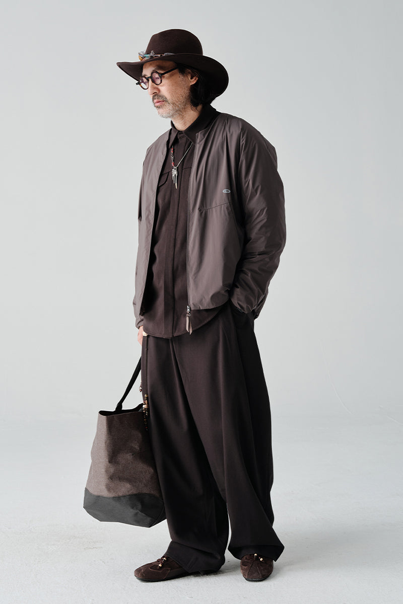 OCTA裏起毛撥水Vネックジャケット25BLJK030