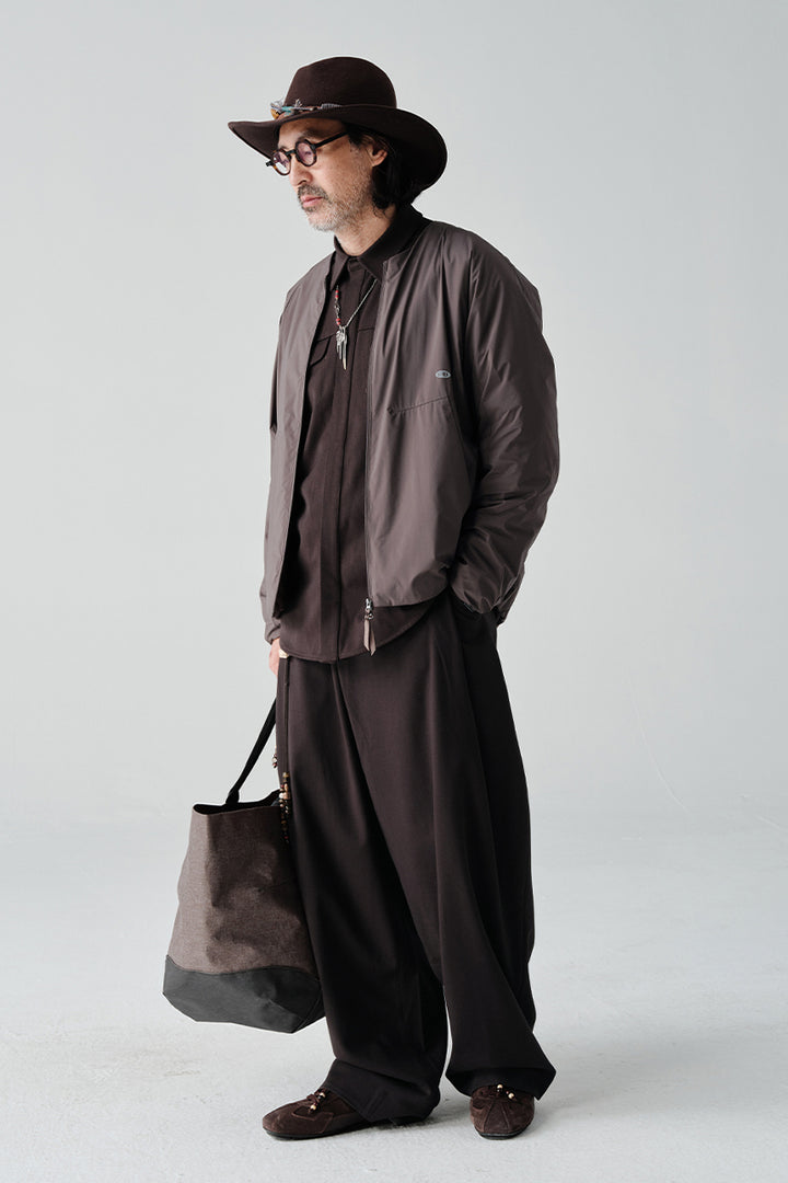 OCTA裏起毛撥水Vネックジャケット25BLJK030