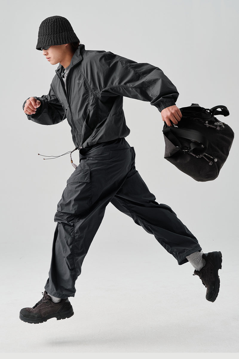 MICROFTスタンドカラー撥水シャツジャケットNLBLBJK003