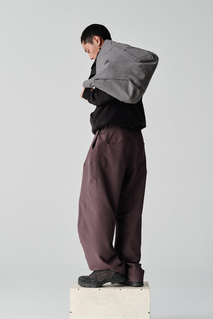 撥水裏起毛ソフトシェルパンツ26BLCK001