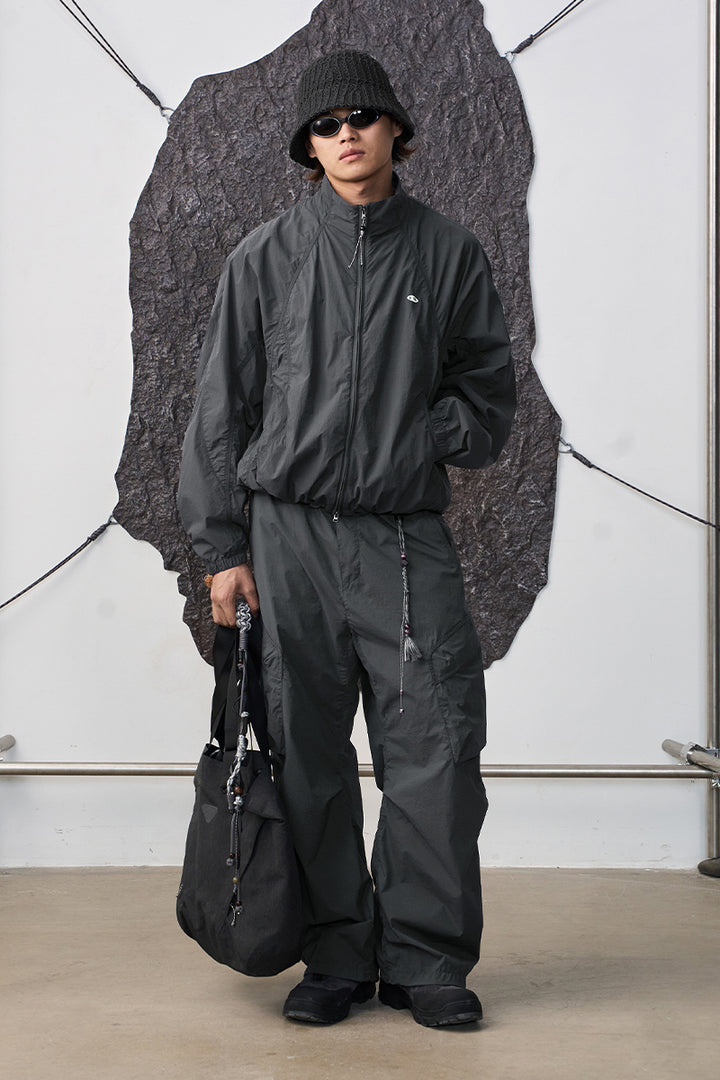 MICROFTスタンドカラー撥水シャツジャケットNLBLBJK003