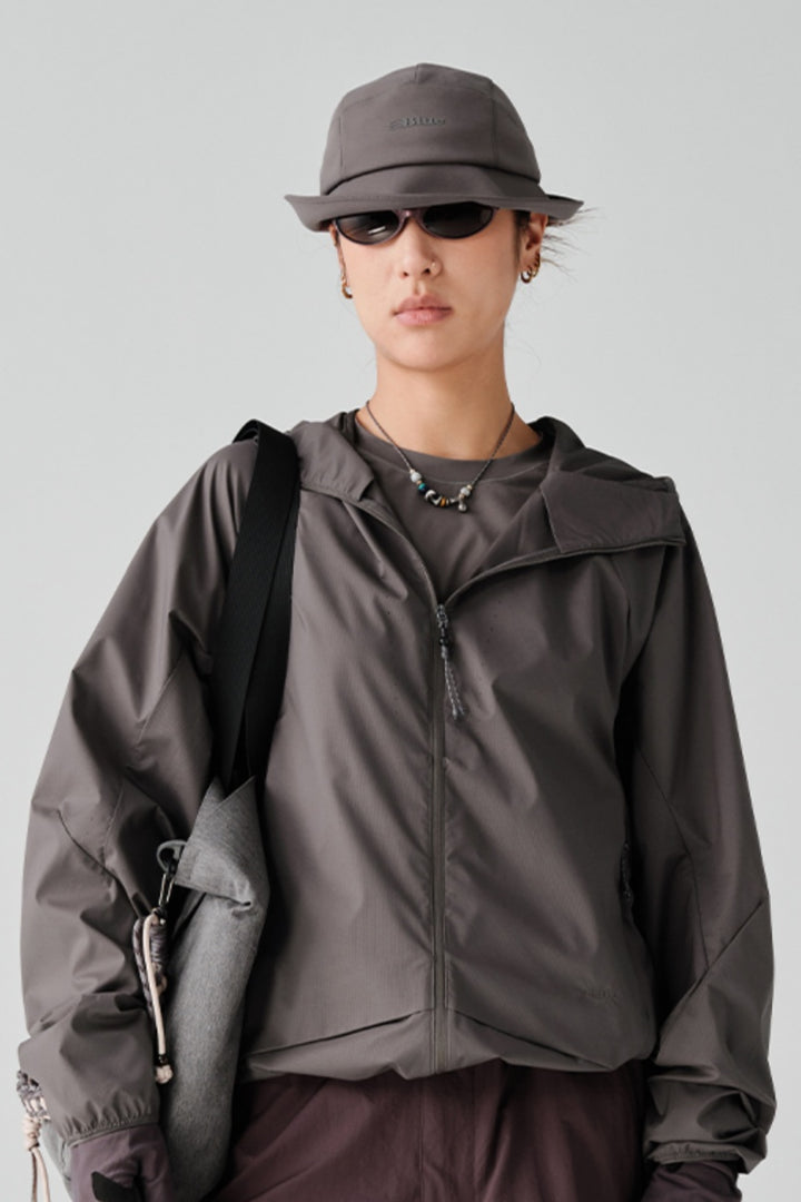 MICROFTフード付きUVカットジャケットNLBLFSY001