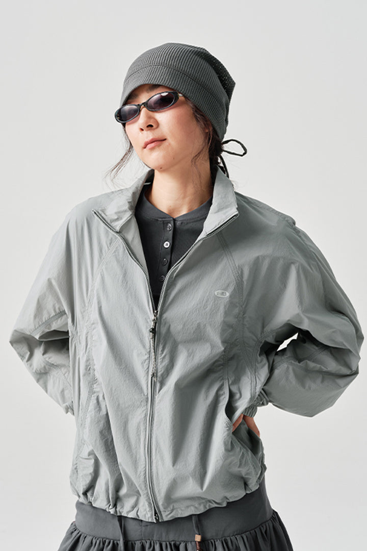 MICROFTスタンドカラー撥水シャツジャケットNLBLBJK003