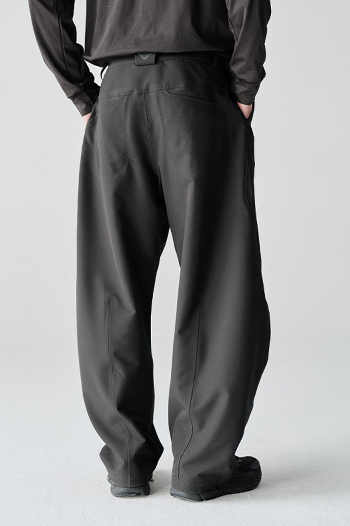 撥水裏起毛ソフトシェルパンツ26BLCK001