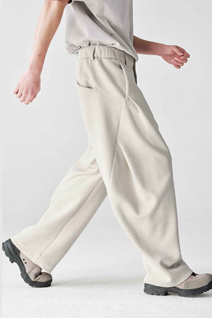 ワイドカーブスウェットパンツNLBLACK002