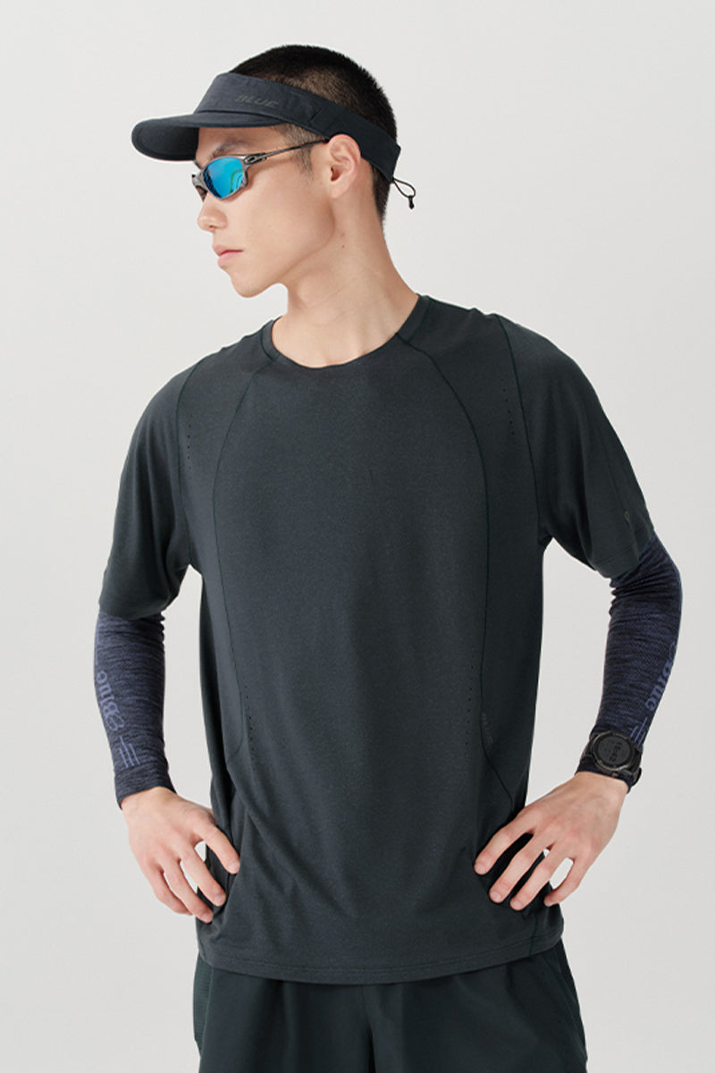 FROGAERO ProトレイルランニングPOLARTEC半袖TシャツNLBLDTX019