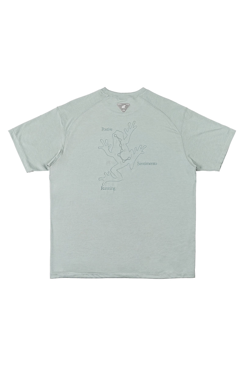 HYDROCOOLカエルプリント半袖TシャツNLBLDTX022