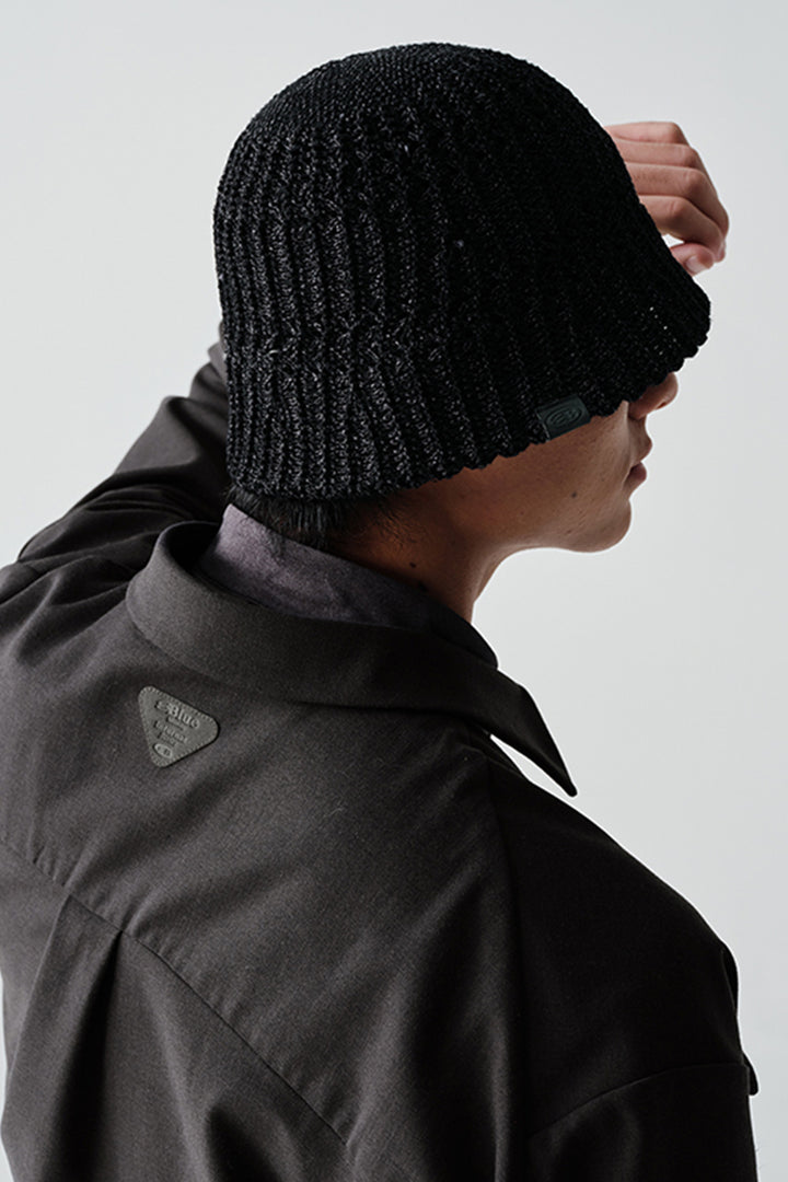 オープンワーク編みバケットハットNLBLAML001