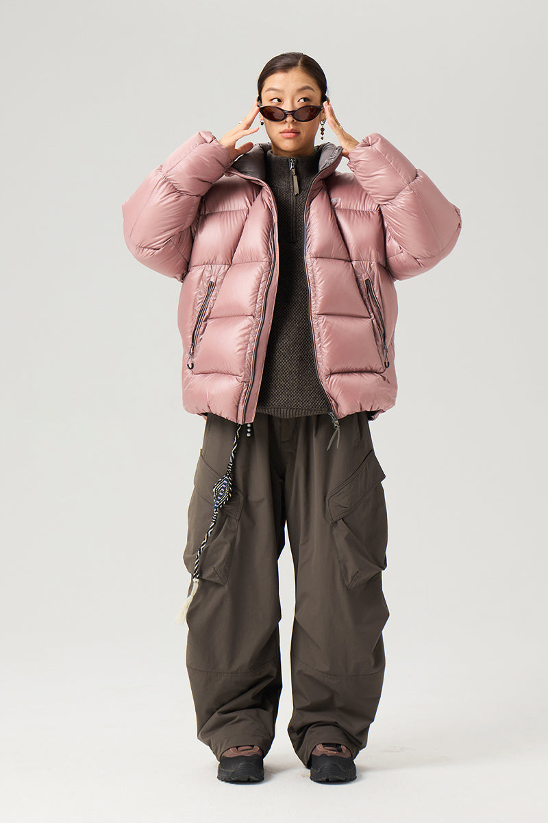 内裏フリースワークパンツメンズ25BLCK031