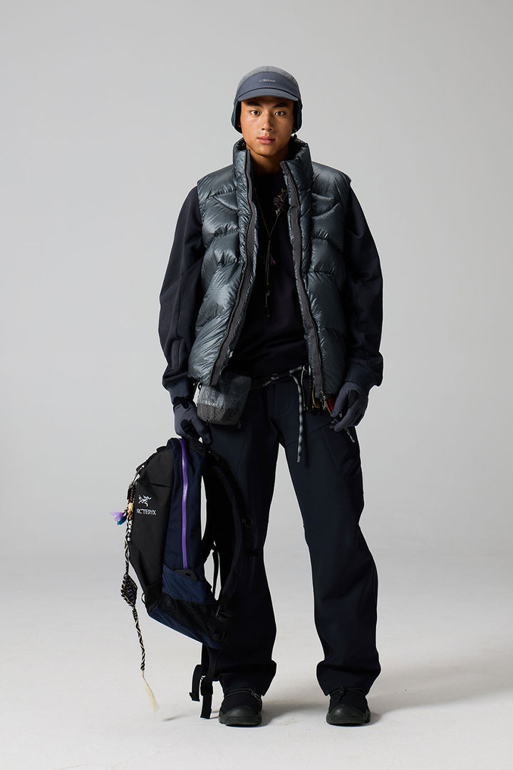 PERTEX900フィルパワーダウンベスト25BLMJ008