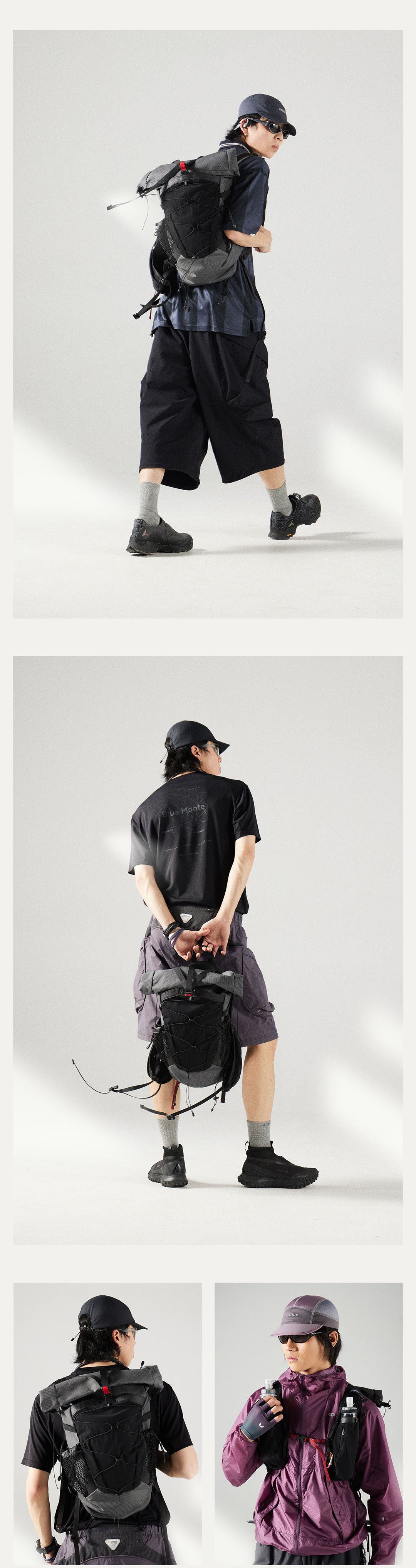20L 大容量 登山リュック25BLBB003