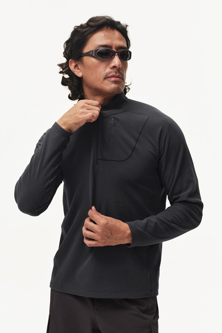POLARTEC ハーフジップスウェット NLBLAWY010