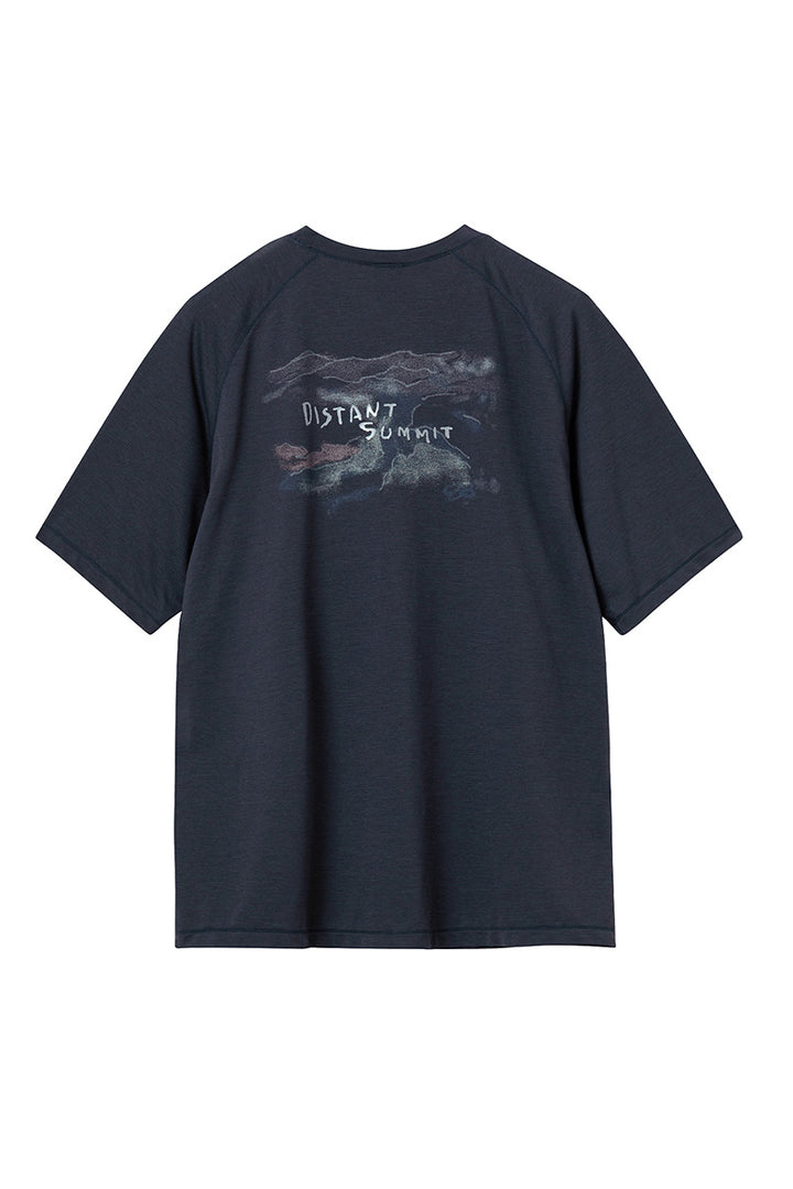 HYDROCOOL風景柄半袖TシャツNLBLDTX025