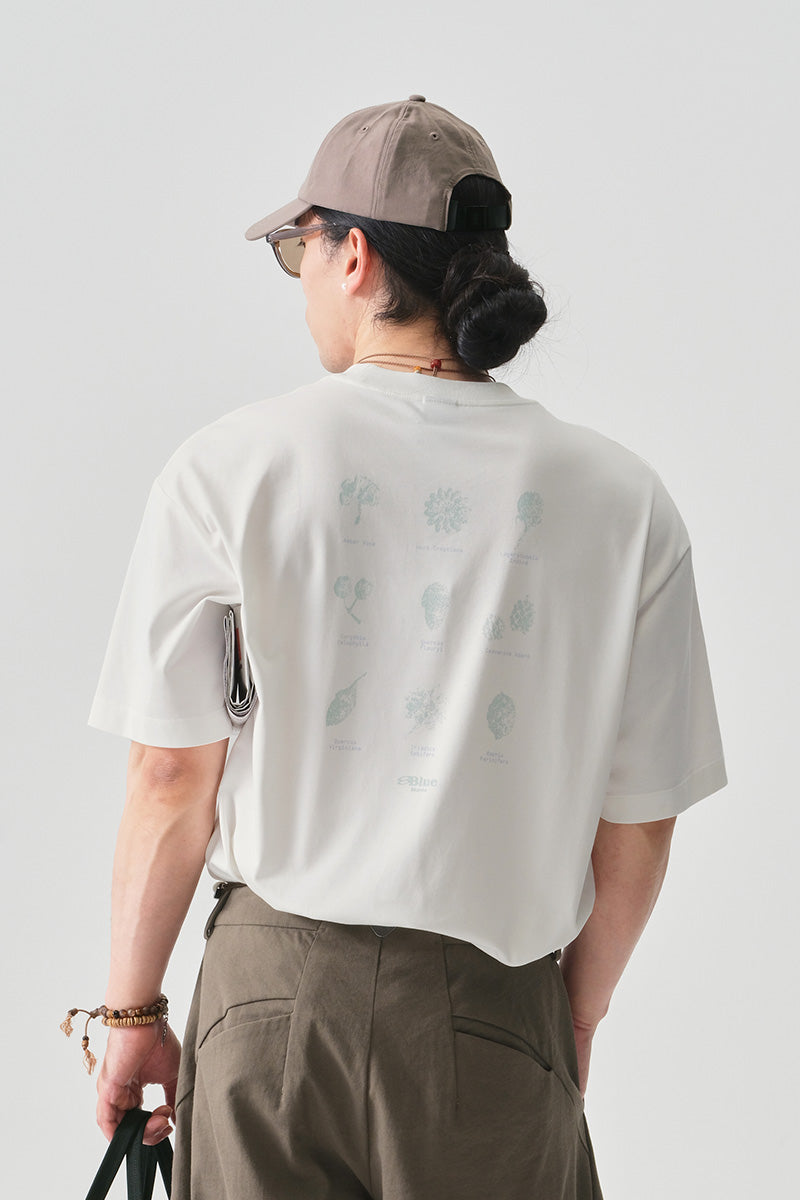 COOLMAXPROシード柄の半袖TシャツNLBLDTX039