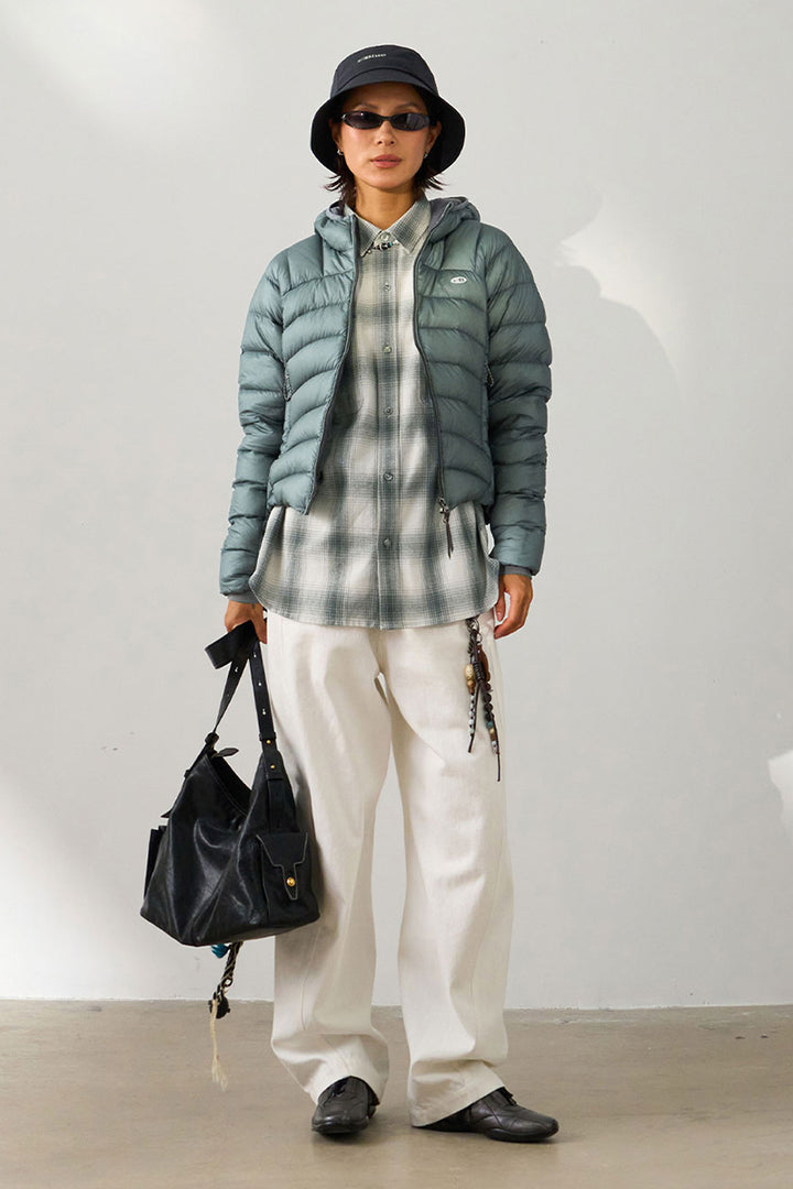 フード付き軽量ダウンジャケットウイメンズ25BLYR006