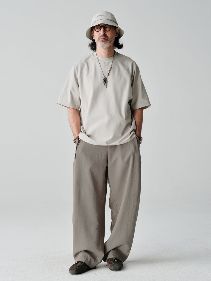 一枚裁ちシームレスUVカット速乾半袖TシャツNLBLDTX001