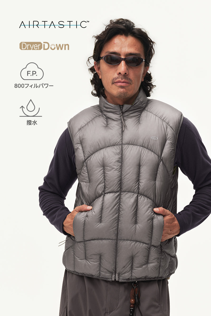 Toray Airtastic™ 1000FP グースダウンベスト NLBLRMJ002