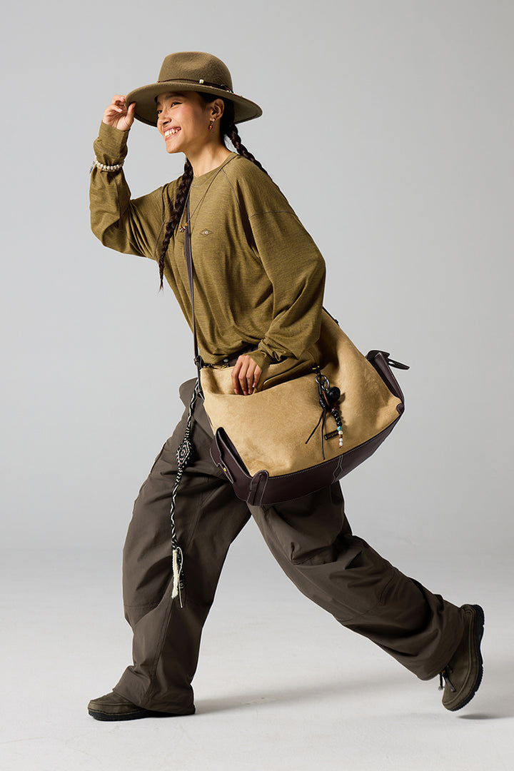 内裏フリースワークパンツウイメンズ25BLCK032