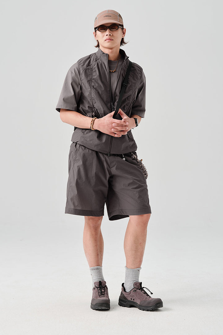 MICROFT撥水スタンドカラーベストNLBLDMJ004