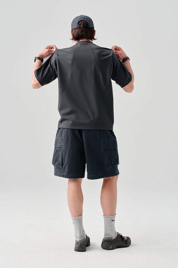 カジュアルラウンドネック半袖TシャツNLBLDTX007