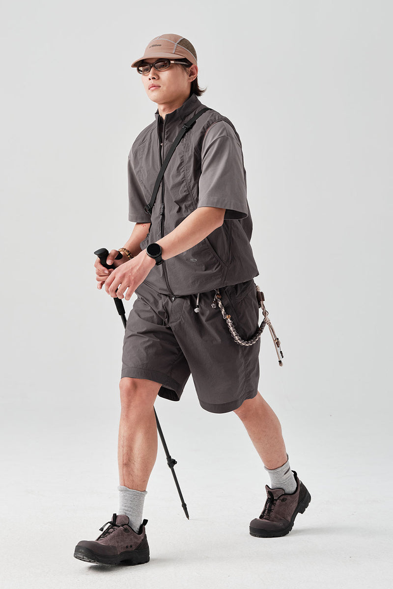 MICROFT撥水スタンドカラーベストNLBLDMJ004