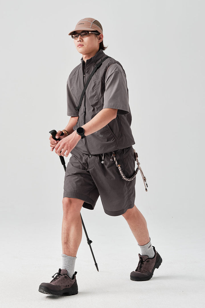 MICROFT撥水スタンドカラーベストNLBLDMJ004