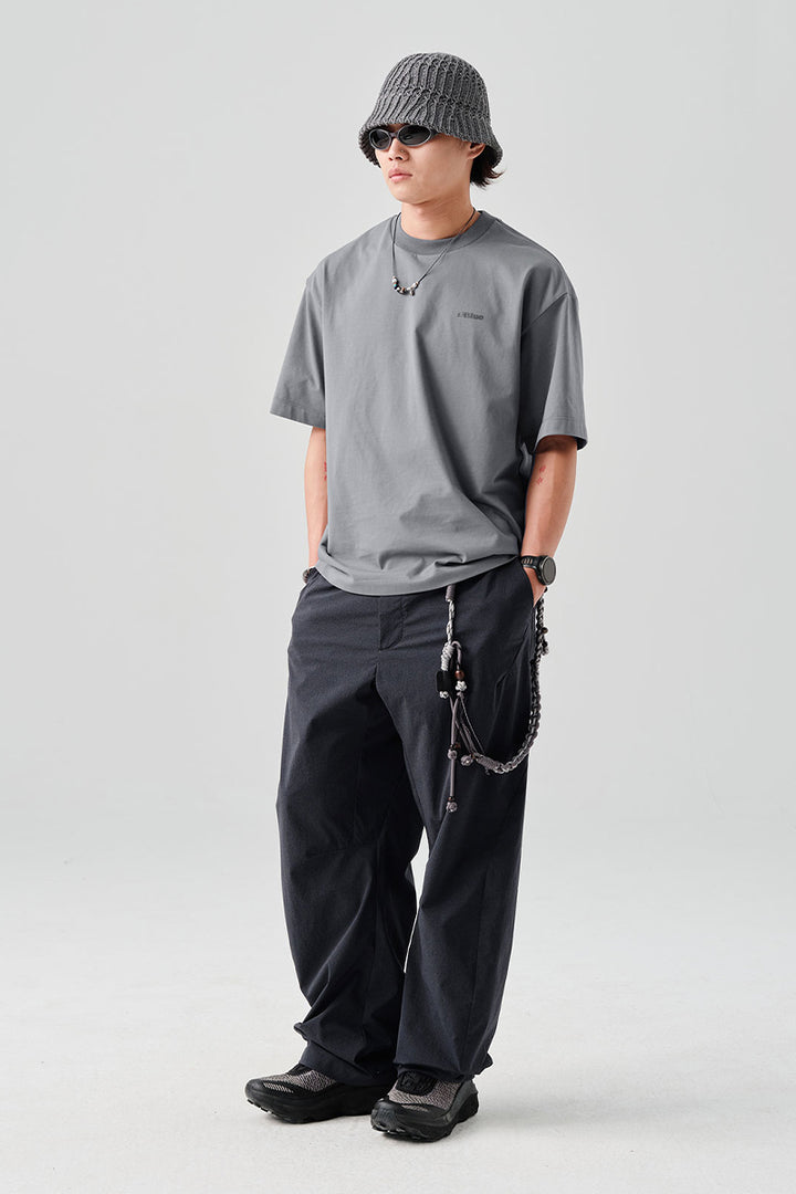 COOLMAXPRO渦巻きストーンプリント半袖TシャツNLBLDTX016