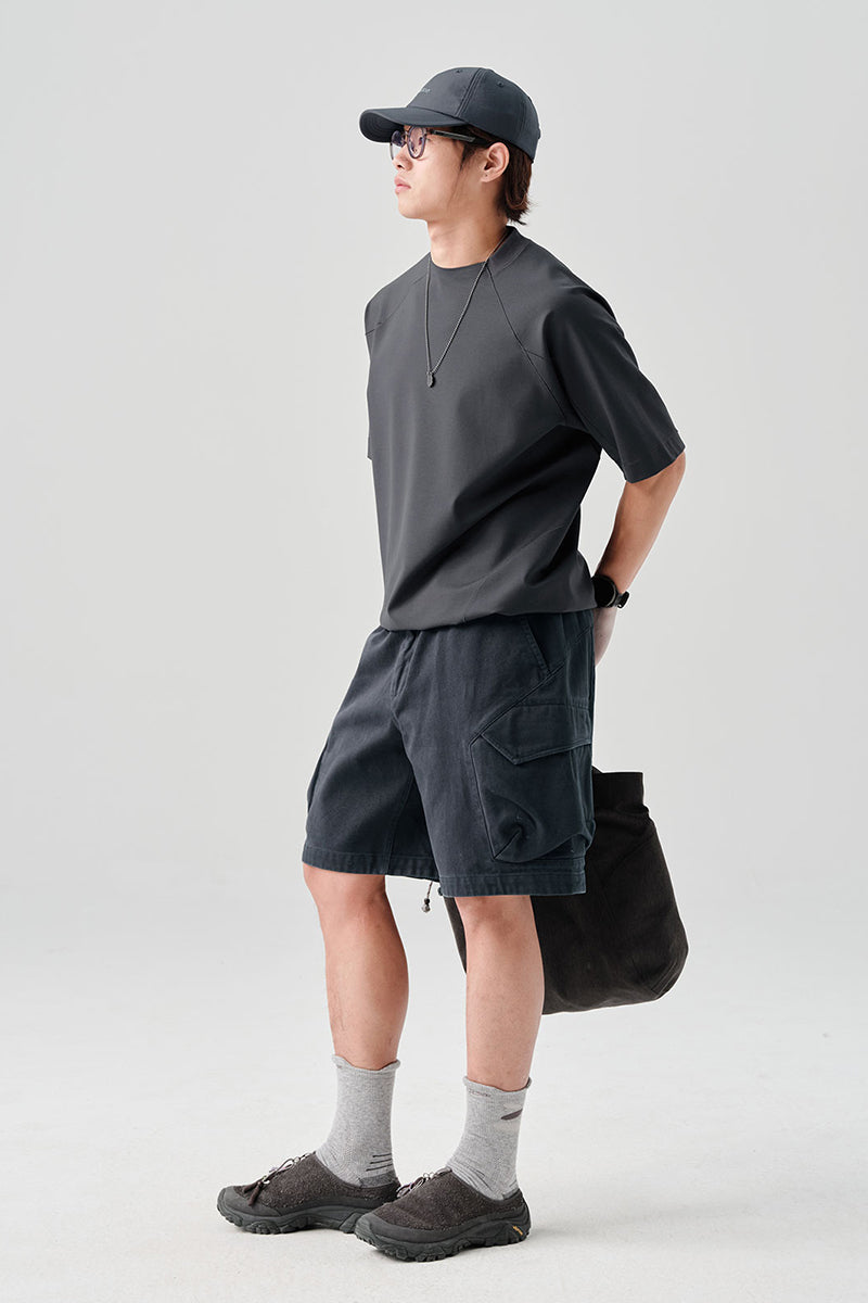 カジュアルラウンドネック半袖TシャツNLBLDTX007