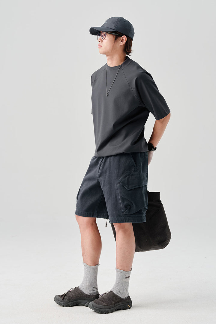 カジュアルラウンドネック半袖TシャツNLBLDTX007