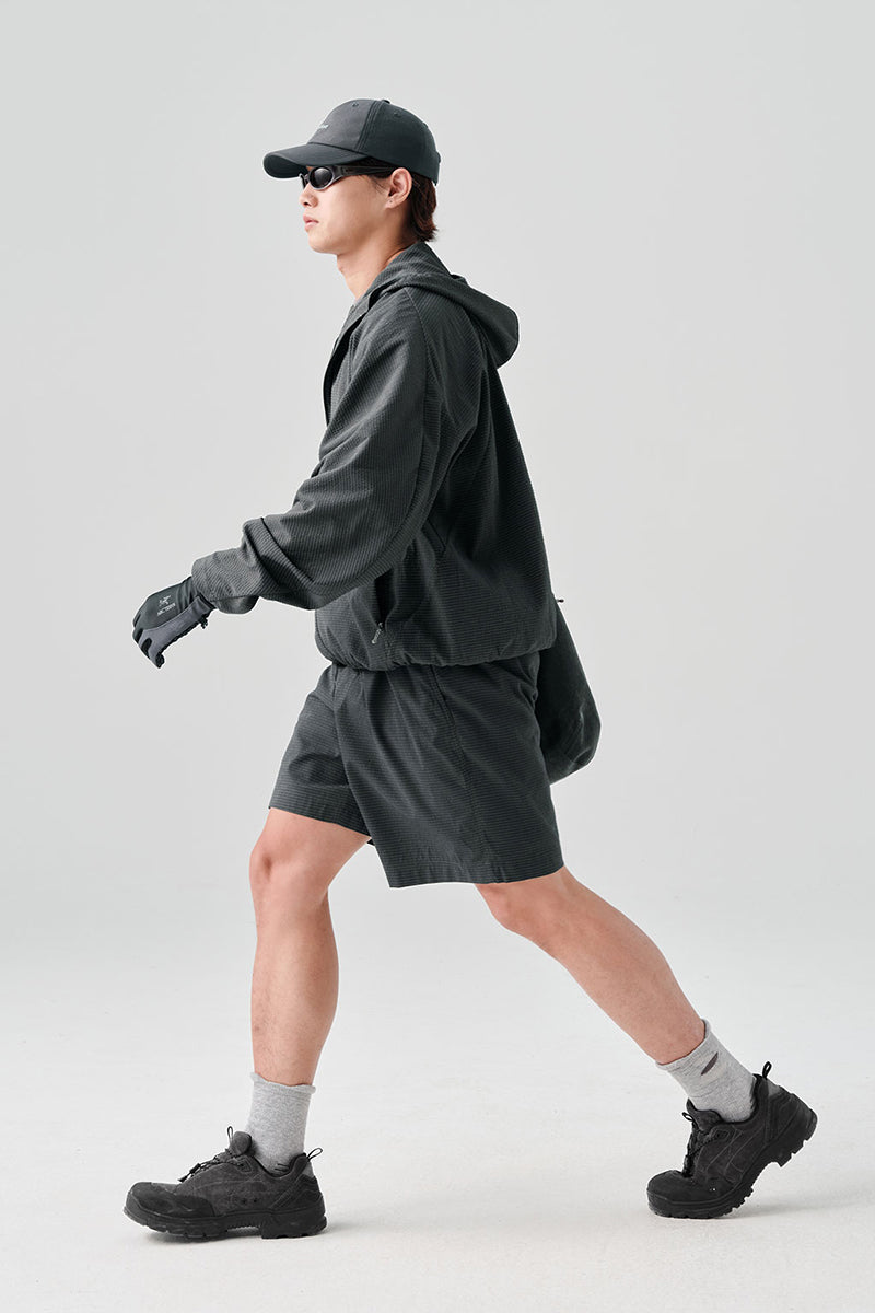 リップル生地フード付きアウターNLBLBJK004